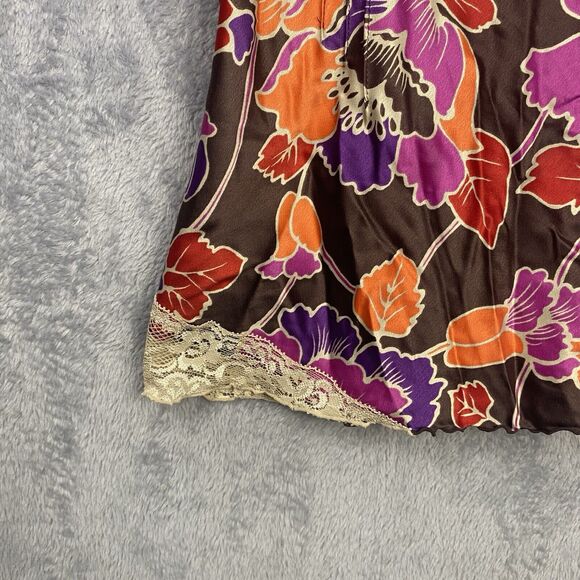 Mixit Tank Top Lace Floral Small Babydoll Y2K Cottagecore Fairy Grunge Spaghetti - Picture 5 of 10